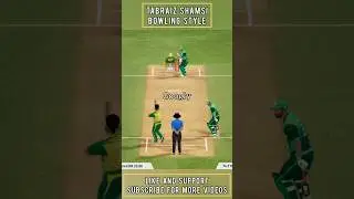 Tabraiz Shamsi Bowling Style 🔥🤩 | Bowling Action | Dream Cricket 2025 #shorts