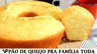BOLO PÃO DE QUEIJO - RECEITAS QUE AMO