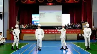 《海軍儀隊四人舞台槍》仰德高中