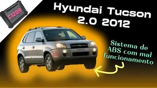 Hyundai TUCSON 2.0 com falha no sistema de ABS, DTC C1209