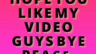 My New Intro hope you like