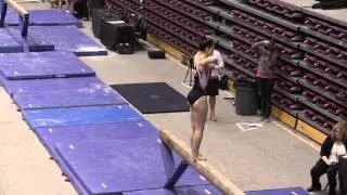 Sara Tully at USAG Western Championships 2016 on Beam