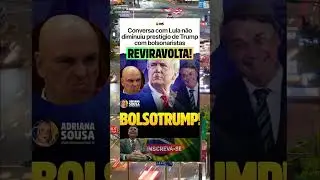 🎯Reviravolta Bolsotrump! Conversa com Lula n&atilde;o abala prest&iacute;gio de Trump com direita 🇧🇷🇺🇸