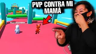 MI MAMÁ ME RETA A UN PVP EN STUMBLE GUYS Y ESTO SUCEDIO!! 😱 *Así juega*
