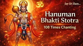 🕉️ Hanuman Bhakti Stotra (Chalisa Inspired) 108 Times Chanting