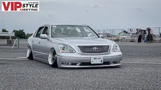 🌈【搬出】低過ぎてハンドルが切れない💦車高短極低軍団集結‼️VIP STYLE MEETING 2025