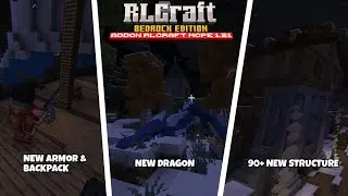ADDON RLCRAFT INI BAGUSS BANGET COYY!!! WAJIB COBA SIH - MINECRAFT BEDROCK RLCRAFT