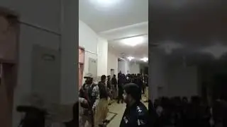 Pakistan..Karachi Police Head Quarter Attack Live Footage...Pakistanteroristattack#karachiattack