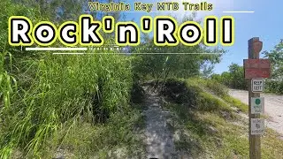 Rock'n'Roll Trail @ Virginia Key MTB Trails (they upgraded the jumps!)