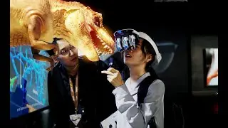 mixed reality jurassic(dinosaur)