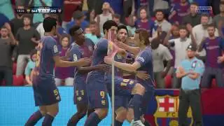 FIFA 18 ROAD TO DIVISION 1 PART 15 - BARCELONA VS ARSENAL - FIFA 18 Online Seasons Gameplay
