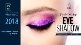 Digital Makeup Eye in Photoshop CC Tutorial I Sketch Station