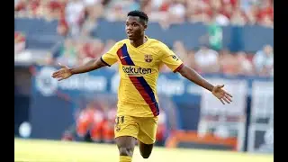ANSU FATI FIRST EVER WINNING CHAMPIONS LEAGUE GOAL: Inter 1 -2 Barca