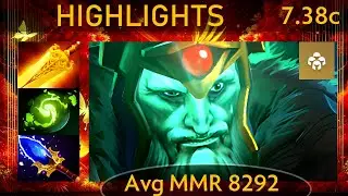 ⭐ 7.38c Wraith King |K+A-D - 31 KP - 68%| Offlane Highlights - Dota 2 High MMR