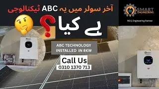 ABC Technology Installed in 8KW Hybrid Solar System | smart engineering | tayaser bhatti