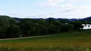 Flooding along the Kickapoo River between Soldiers Grove and gays Mills WI. - August 2018