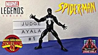 Spider-Man Black Suit - Secret Wars - Marvel Legends - Judge Ayala - Revisi&oacute;n en espa&ntilde;ol