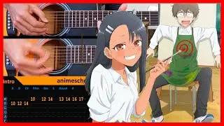 Don't Toy with Me, Miss Nagatoro ED - Colorful Canvas | Acoustic Guitar Lesson [Tutorial + TAB]