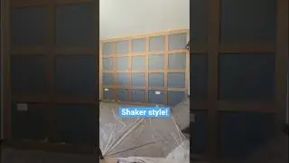 Wall Panelling- shaker style!