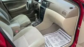 2008 Toyota Corolla 5-speed manual