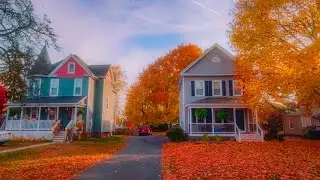 Massachusetts Fall Foliage Drive | Peak Autumn Colors in 4K | Left Passenger Seat View - Pt 2 Ep 1