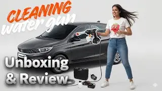 Cleaning Water Gun Unboxing & Full Review | Giveaway Cleaning Gun for My Viewers