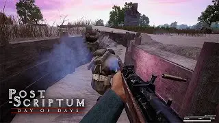 Post Scriptum Utah Beach D Day Longplay | Germans Defend Utah Beach | Post Scriptum 2023
