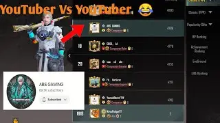 😱 Impossible Fight Against Leaderboard  Player  @ABS_GAMING Solo Conqueror Tips & Tricks (KOVOPUBG