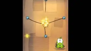 Cut the Rope Cardboard Box Level 4 Walkthrough