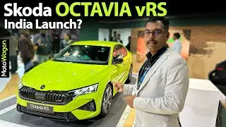 Skoda Octavia vRS, Kodiaq 2025 - Bharat Mobility Expo | Tamil Review | MotoWagon.