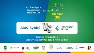 Atos syntel V/s NORTHERN TRUST | Pune IT Cup 2019 | Live Match