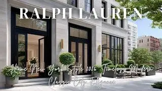 Ralph Lauren Home New York Style 2026: Вневременная современность, классика, городская элегантность