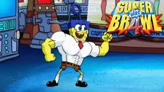 Super Brawl 4 - SpongeBob (Invincibubble) Gameplay Story Mode 2022 60 FPS