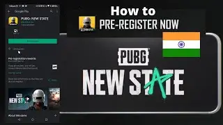 How to Pre-Register PUBG New State in INDIA?