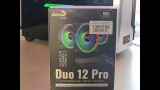 AeroCool Duo 12Pro, COUGAR GEMINI M - небольшой обзор работы ARGB на ASRock B450M Steel Legend.