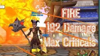 Wizard101: BEST FIRE GEAR Level 130 Primeval and Dragoon Set Bonus *NEW*