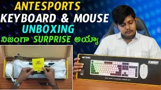 ANTESPORTS KM1610 COMBO | ANTESPORTS BUDGET KEYBOARD & MOUSE COMBO WHITE | #tech #keyboard #pc
