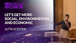 Software Development: Social, Environmental and Economic Sustainability &ndash; Jutta Eckstein - ACCU 2023
