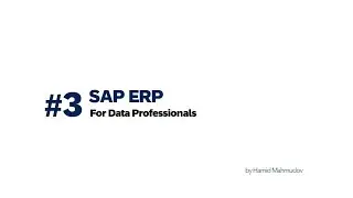 3.  SAP ERP Modules