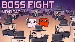 SUPER MEAT BOY FOREVER BOSS FIGHT The Lab NO DEATH