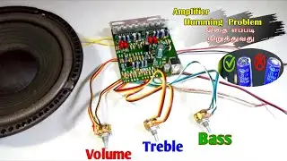 4440 ic Board Noite problems and repair & humming problem solve Connections Detailed at Tamil ...