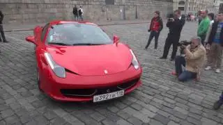 MARK GENE !! Moscow city racing 2014 Ferrari