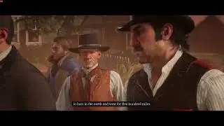 Dutch van der Linde and Arthur Morgan work together to catch a specific prisoner  