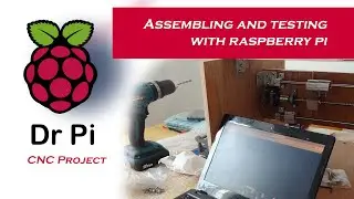 DIY CNC assembly & test from Raspberry Pi (ssh)