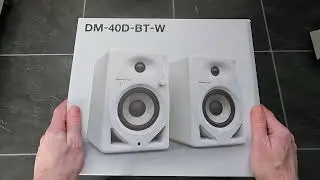 Unboxing Pioneer Dj DM-40D-BT-W Bluetooth White