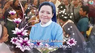 Jenasah Sr. Nikolin, SSpS Korban Letusan Gunung  Lewotobi disambut Isak Tangis Para Suster SSpS
