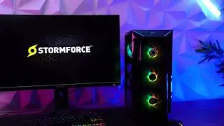 Stormforce Crystal Gaming PC &ndash; NVIDIA GeForce RTX 4070 Ti 12GB, i7 12700F, 1TB, 16GB, WiFi, Windows