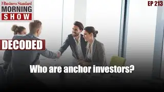 Who are anchor investors?