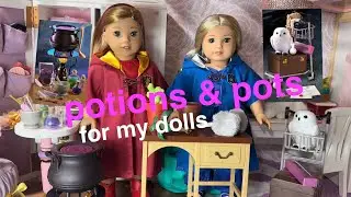 Harry Potter 18&rdquo; doll sets at Walmart for my American Girl dolls
