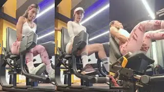 This Leg Machine Workout Hits Hard 🔥 | gym Girl routine